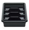 Black Plastic Regal Cutlery Box 11