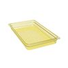 Amber High Heat Plastic Food Pan 1/1