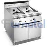 900 Series Gas 2-Tank Fryer With Cabinet (Bếp chiên dầu 2 ngăn dùng ga kèm tủ) FEFR0809GC