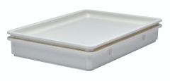 White Pizza Dough Proofing Box Lid