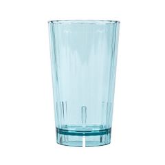 Azure Blue Plastic Tumbler