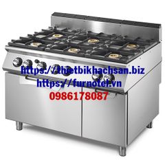 Bếp âu 6 họng kèm lò