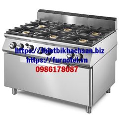 Bếp âu 6 họng kèm lò