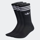  BỘ 3 ĐÔI TẤT TRƠN CỔ CAO adidas - IL5015 