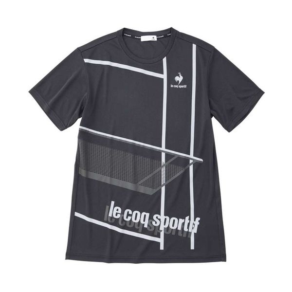  Áo T-Shirt Le Coq Sportif nam QTMTJA03-BLK 