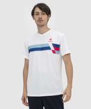  Áo T-Shirt Le Coq Sportif nam QTMTJA00-WHT 