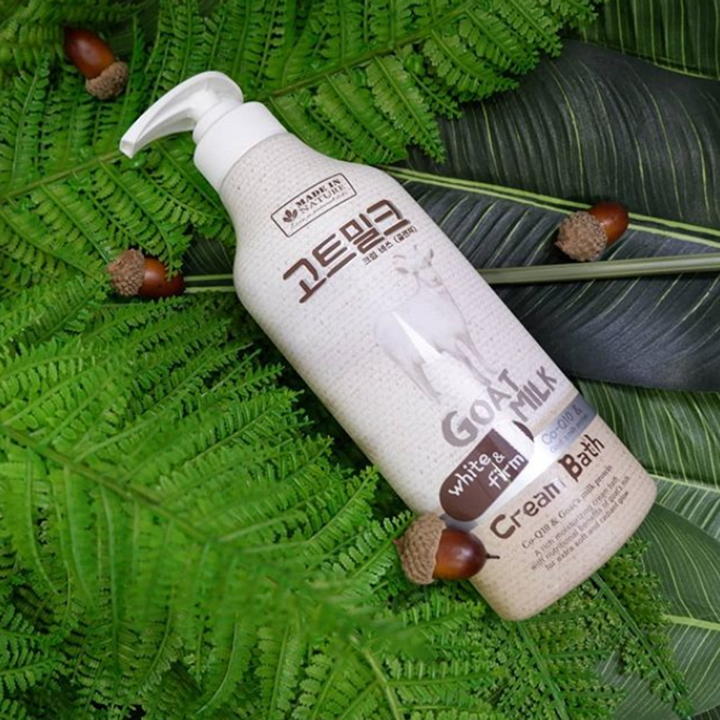 Sữa tắm trắng da chiết xuất từ sữa dê Made In Nature Goat Milk Beauty Buffet 450ml