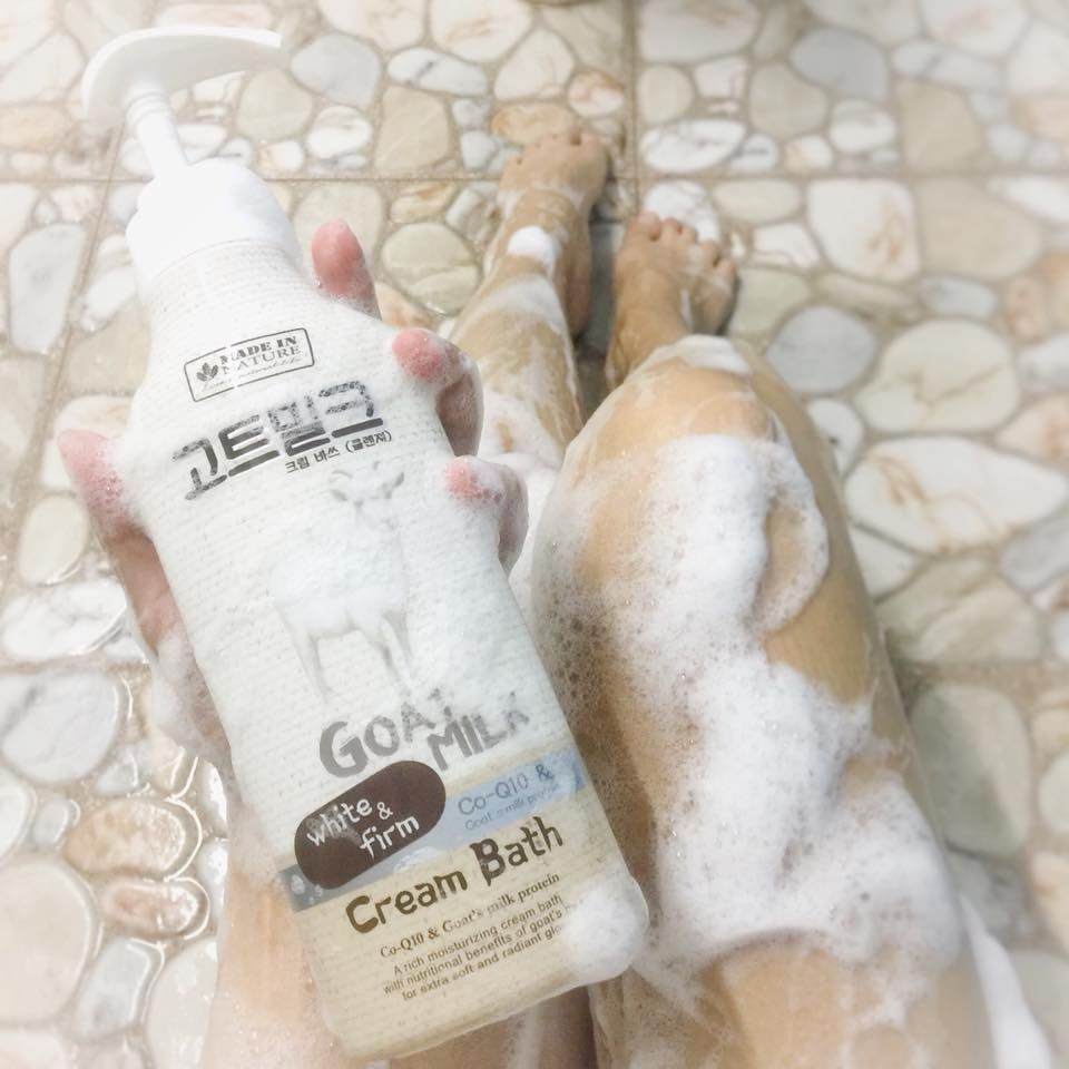 Sữa tắm trắng da chiết xuất từ sữa dê Made In Nature Goat Milk Beauty Buffet 450ml