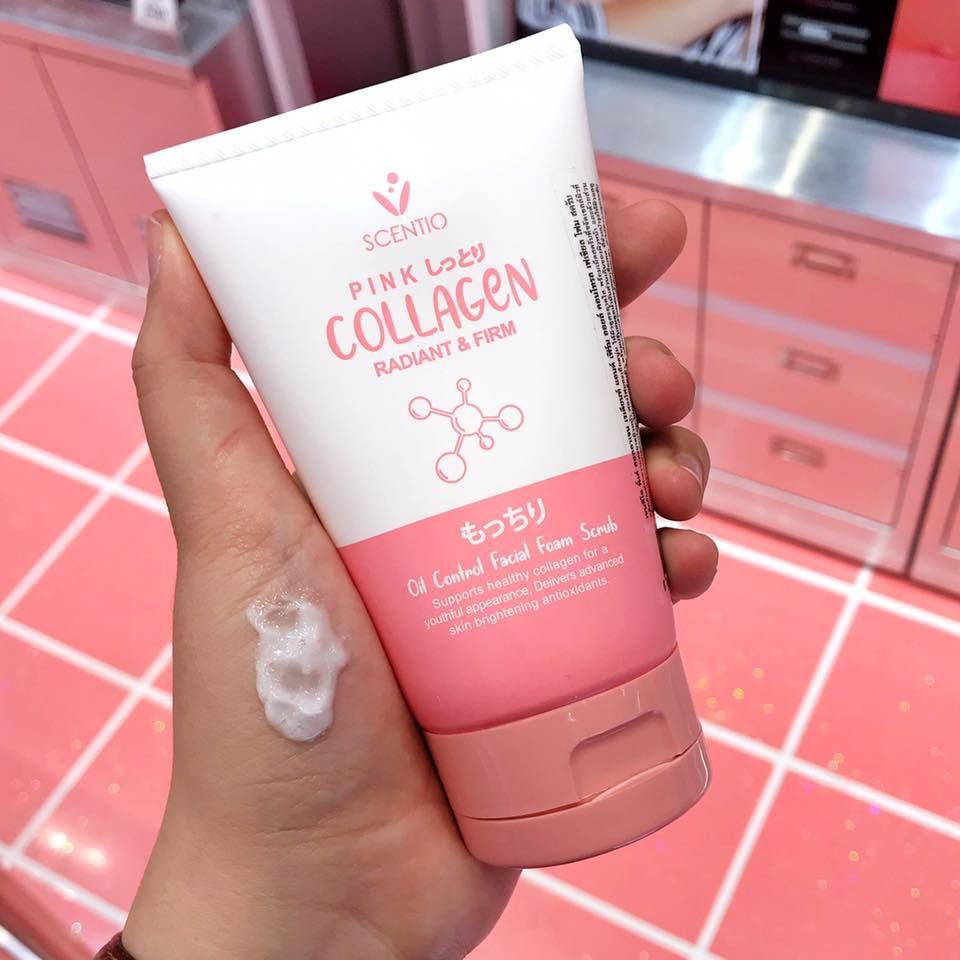 Sữa rửa mặt kiểm soát nhờn Beauty Buffet Scentio Pink Collagen 100ml