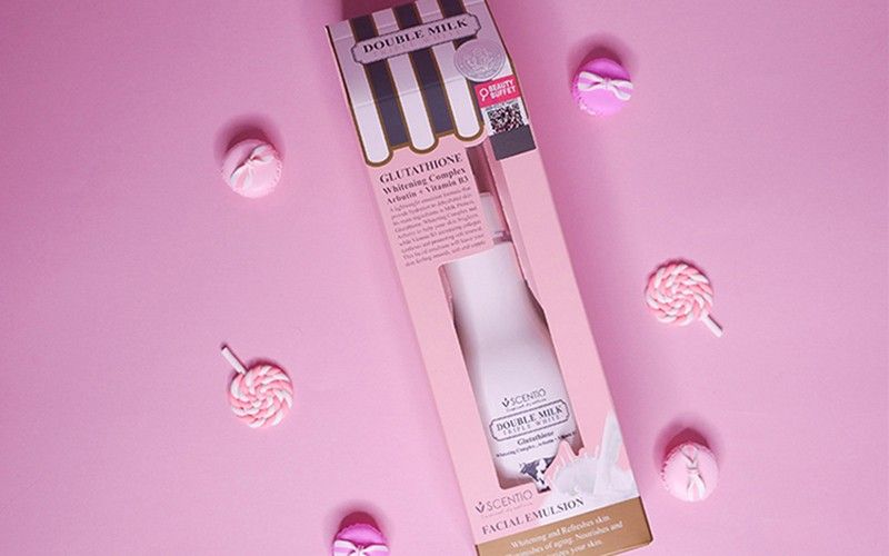 Sữa dưỡng da mặt chiết xuất từ sữa bò Scentio Double Milk 150ml
