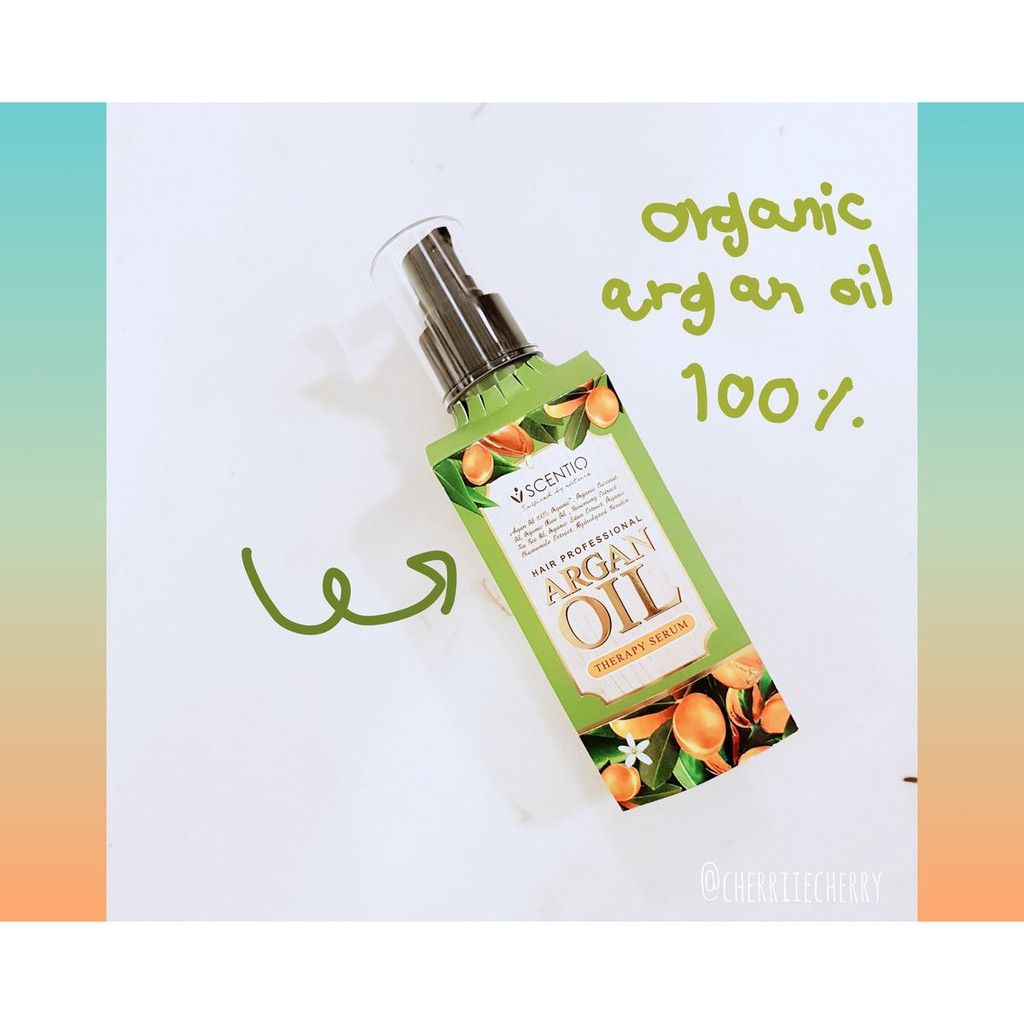Serum dưỡng tóc dành cho tóc khô và hư tổn chiết xuất dầu Argan Scentio Hair Professional 120ml