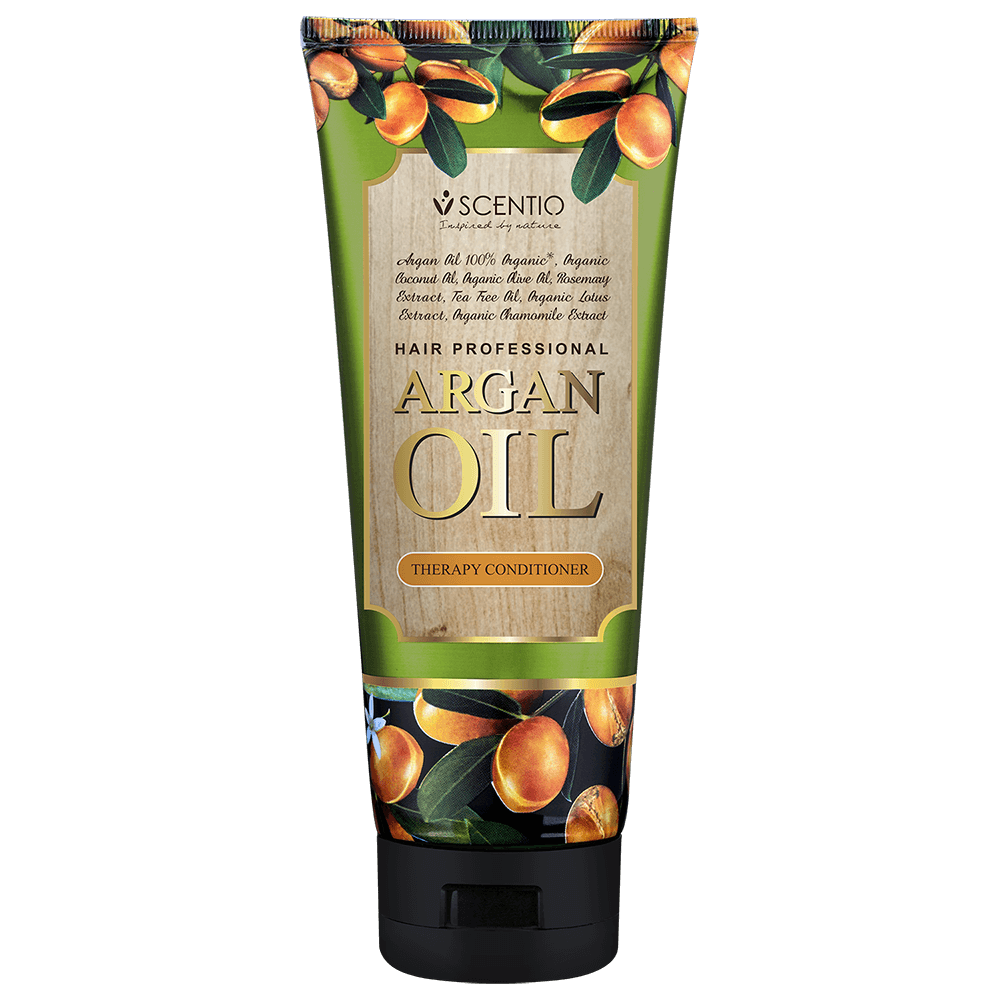 Dầu xả phục hồi tóc khô và hư tổn chiết xuất dầu Argan Scentio Hair Professional 200ml