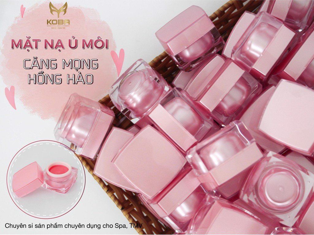 Mặt nạ ủ môi ban đêm (hủ vuông)
