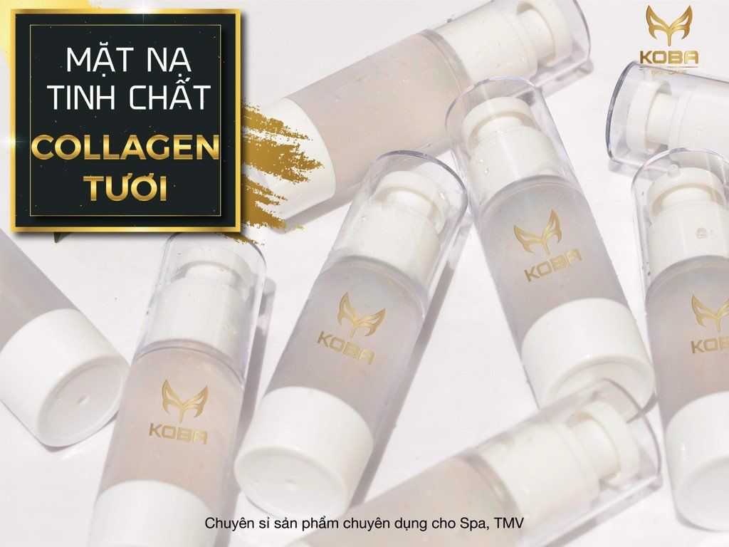 Mặt nạ collagen Collagen tươi