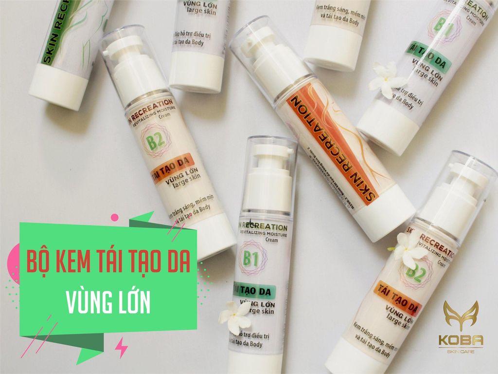 Kem hỗ trợ và tái tạo da vùng nhỏ Bước 2