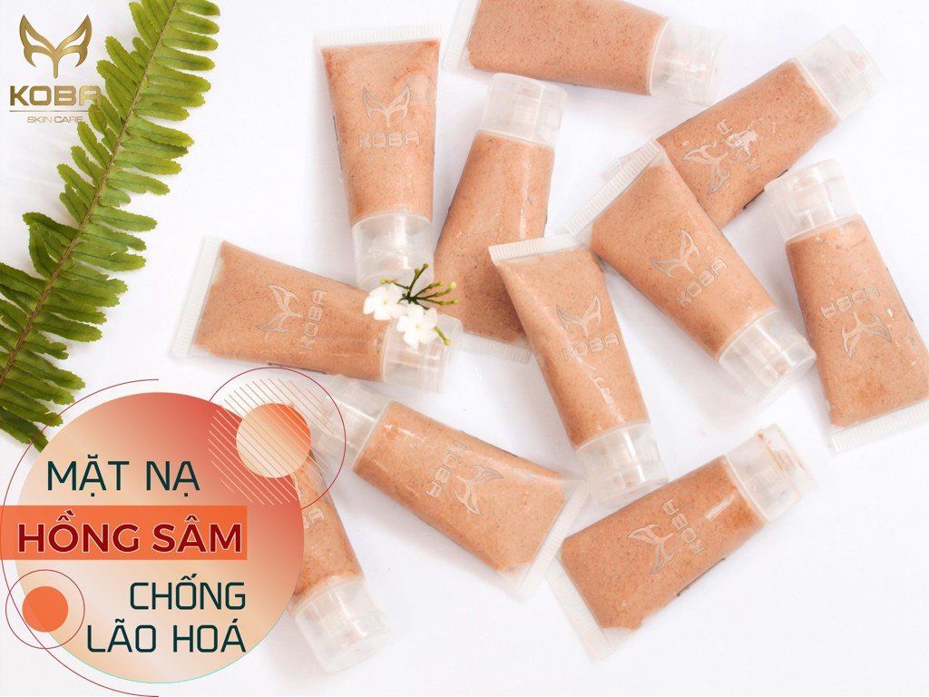 Mặt nạ organic Hồng sâm - Chống lão hóa