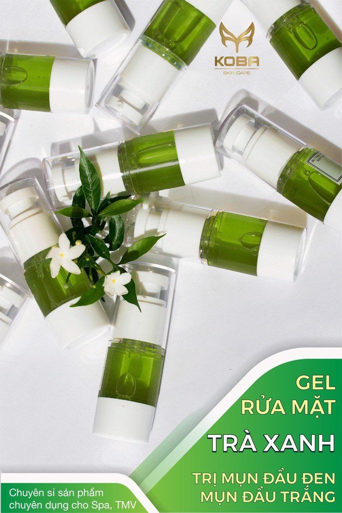 Gel rửa mặt Trà xanh - Trị mụn