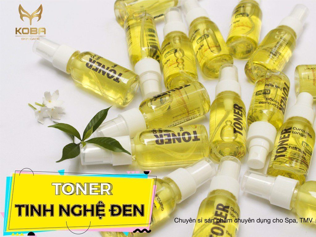 Toner Tinh nghệ nano - Trị thâm trắng sáng