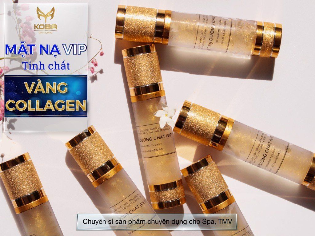 Mặt nạ collagen Bộ VIP Vàng Collagen