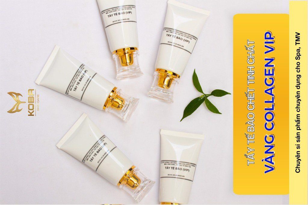 Kem tẩy tế bào Bộ VIP Vàng Collagen