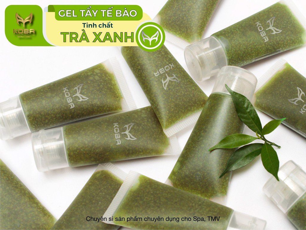 Gel tẩy tế bào Trà xanh - Trị mụn