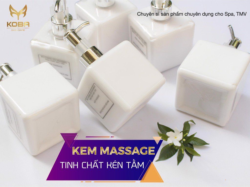 Kem massage Kén tằm - Chống lão hóa