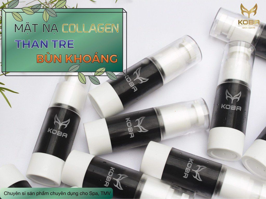 Mặt nạ collagen Bộ hút chì bằng than tre bùn khoáng