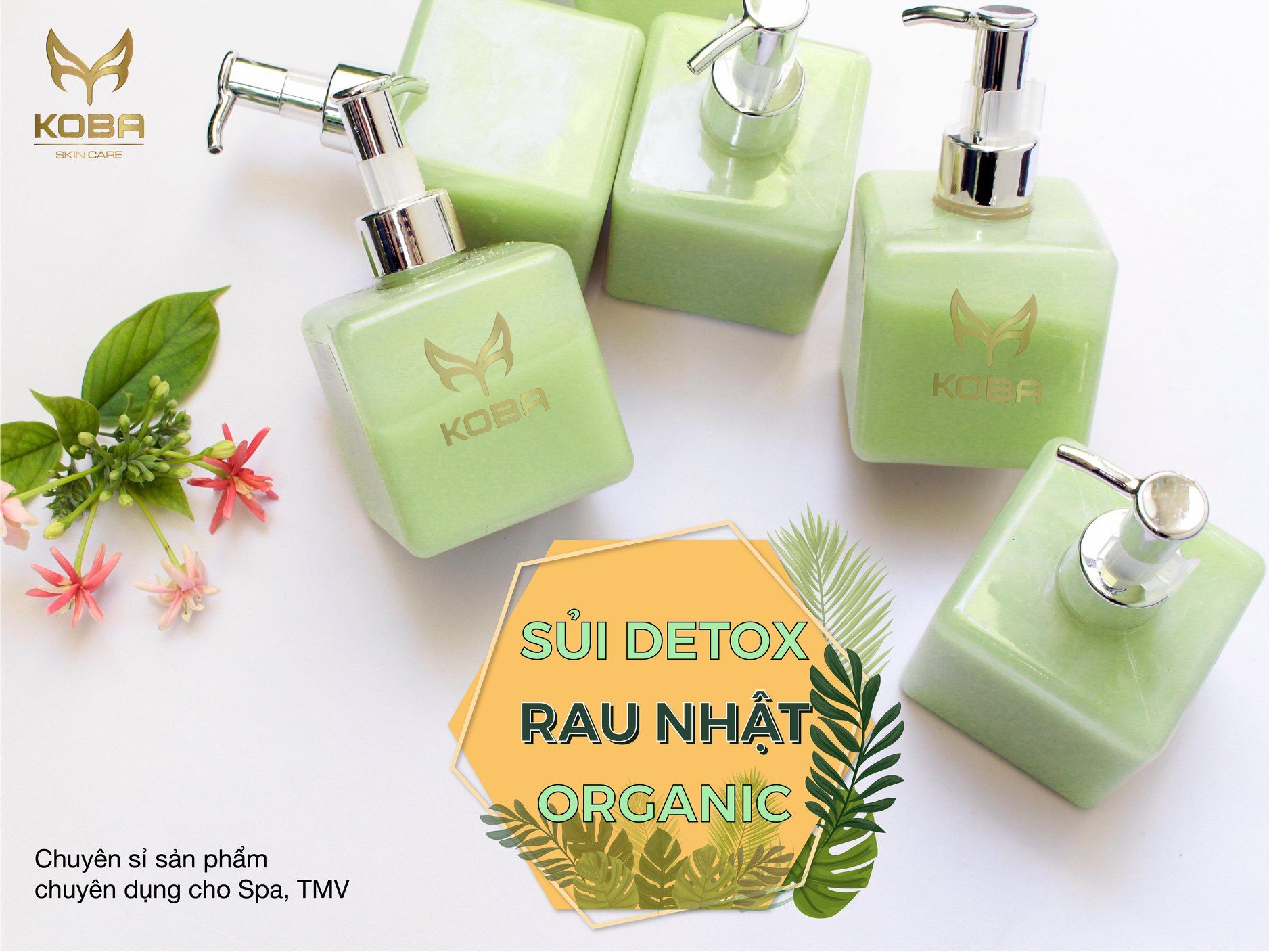 Sủi detox - Bộ detox bằng rau Nhật Oganic
