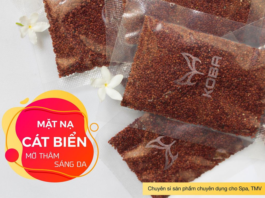 Mặt nạ cát biển sát khuẩn, trị mụn (ngũ hoa)