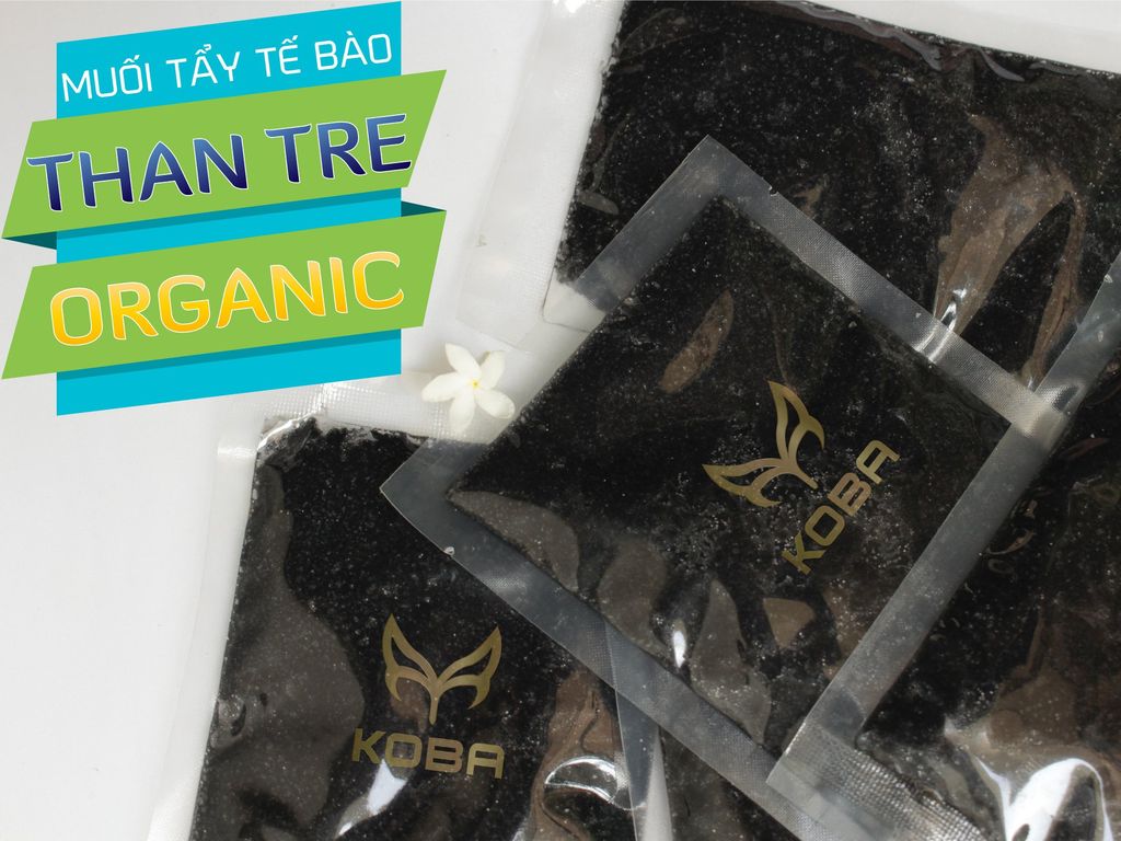 Tẩy tế bào than Tre hoạt tính cho da vừa