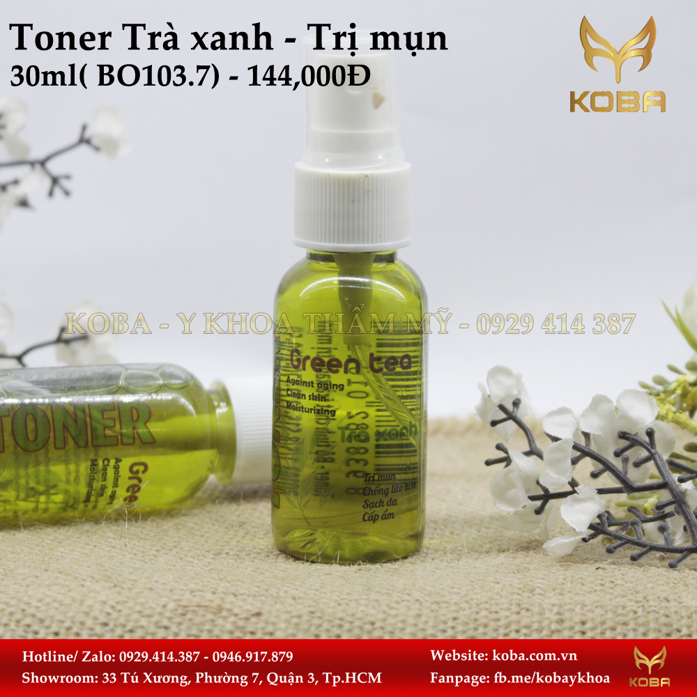 Toner Trà xanh - Trị mụn