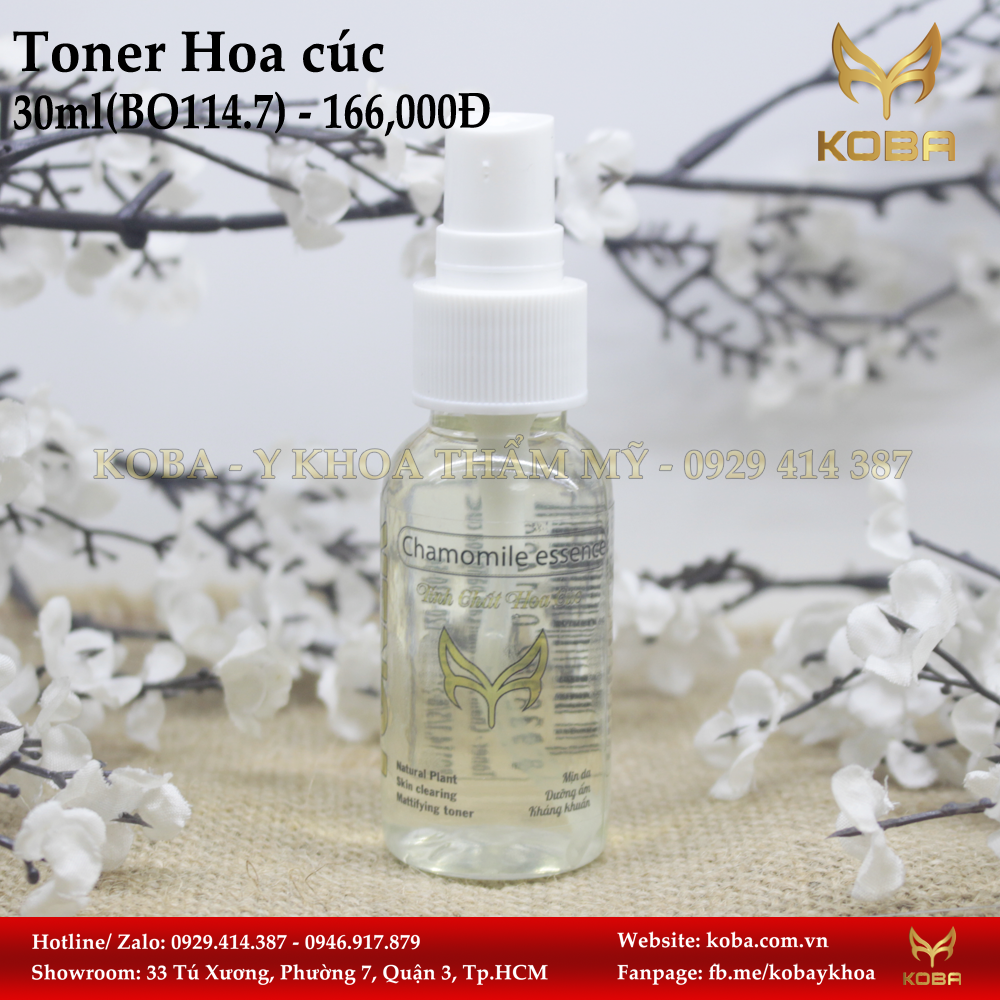 Toner Hoa cúc - Da mẩn cảm