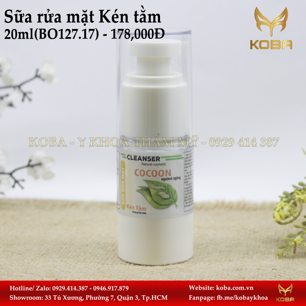 Sữa rửa mặt Kén tằm - Chống lão hóa