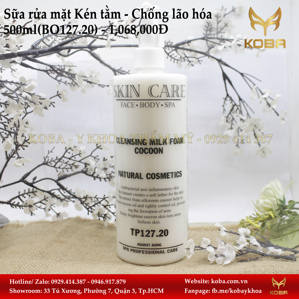 Sữa rửa mặt Kén tằm - Chống lão hóa