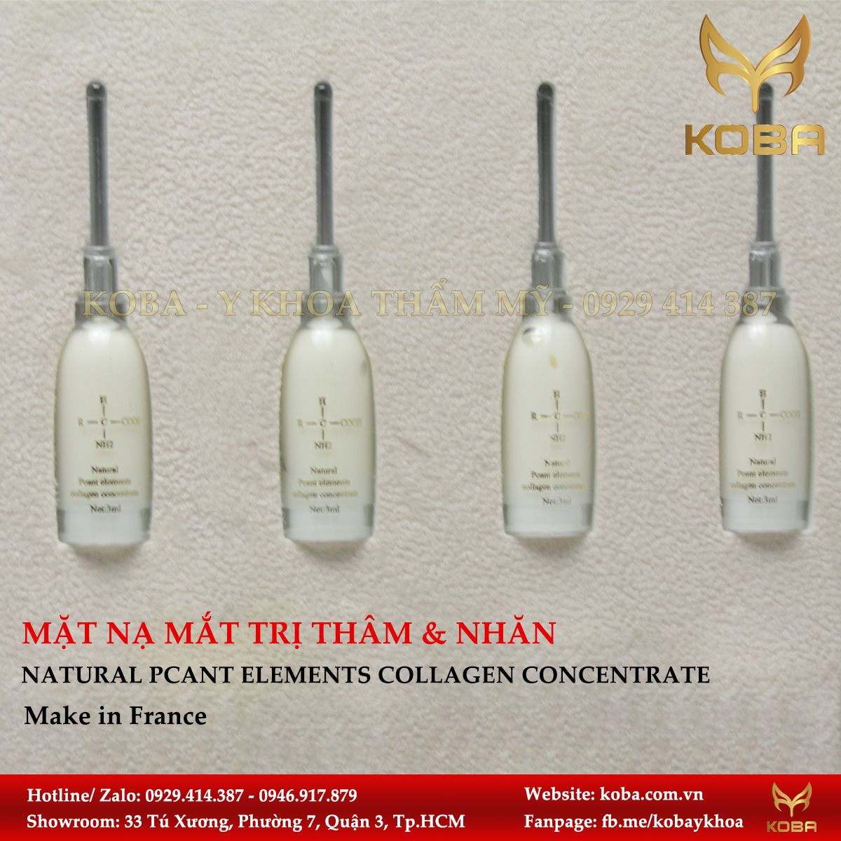 Mặt nạ mắt trị thâm và nhăn Natural (Hàn Quốc)