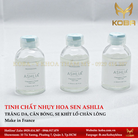  Serum nhụy Hoa Sen Ashlia (Pháp) 