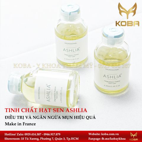  Serum Tinh chất hạt Hoa Sen Ashlia (Pháp) 