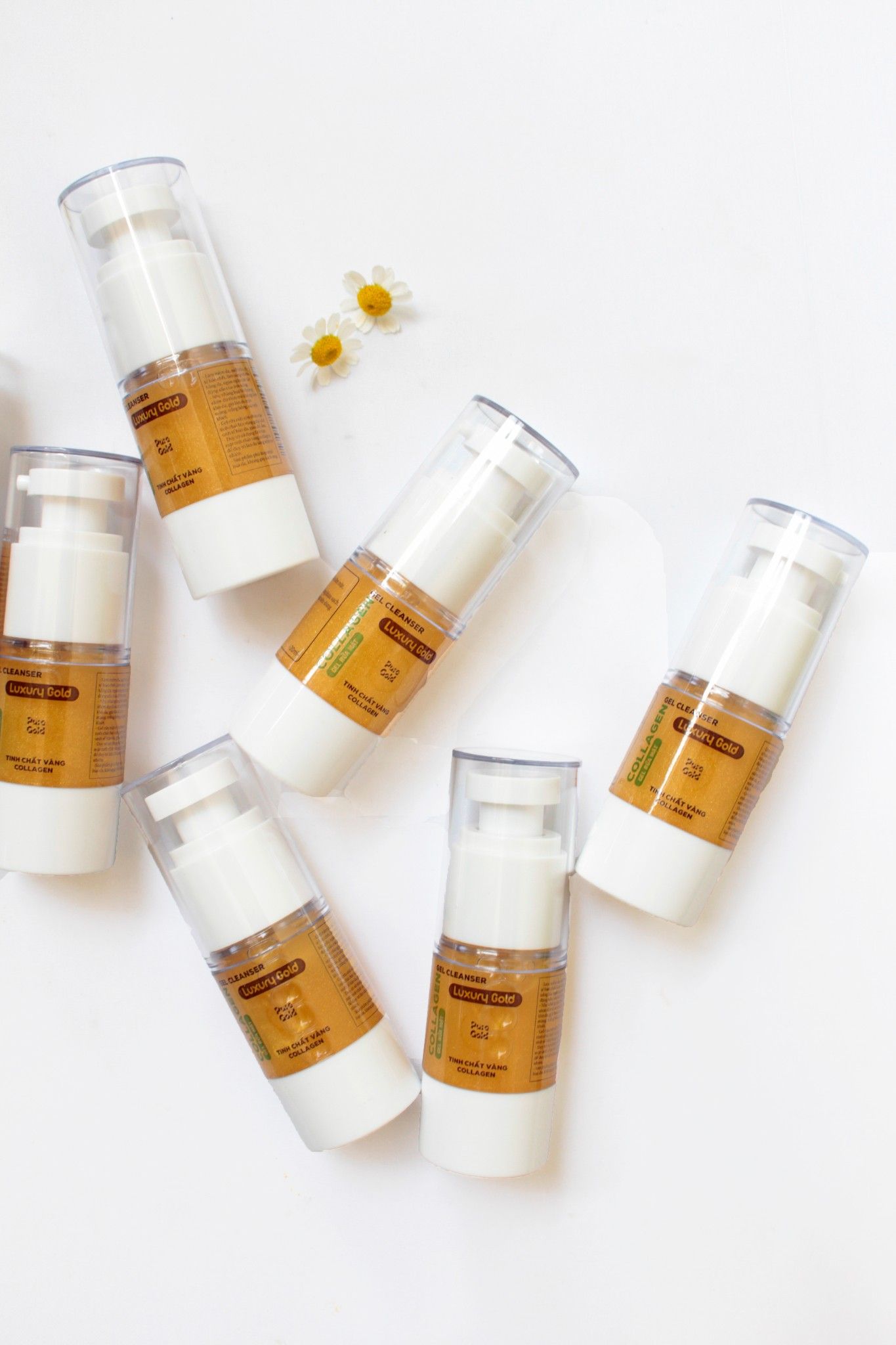 Gel rửa mặt - Bộ tinh chất vàng collagen