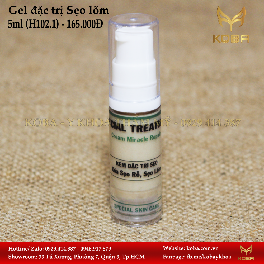Gel đặc trị Sẹo lõm