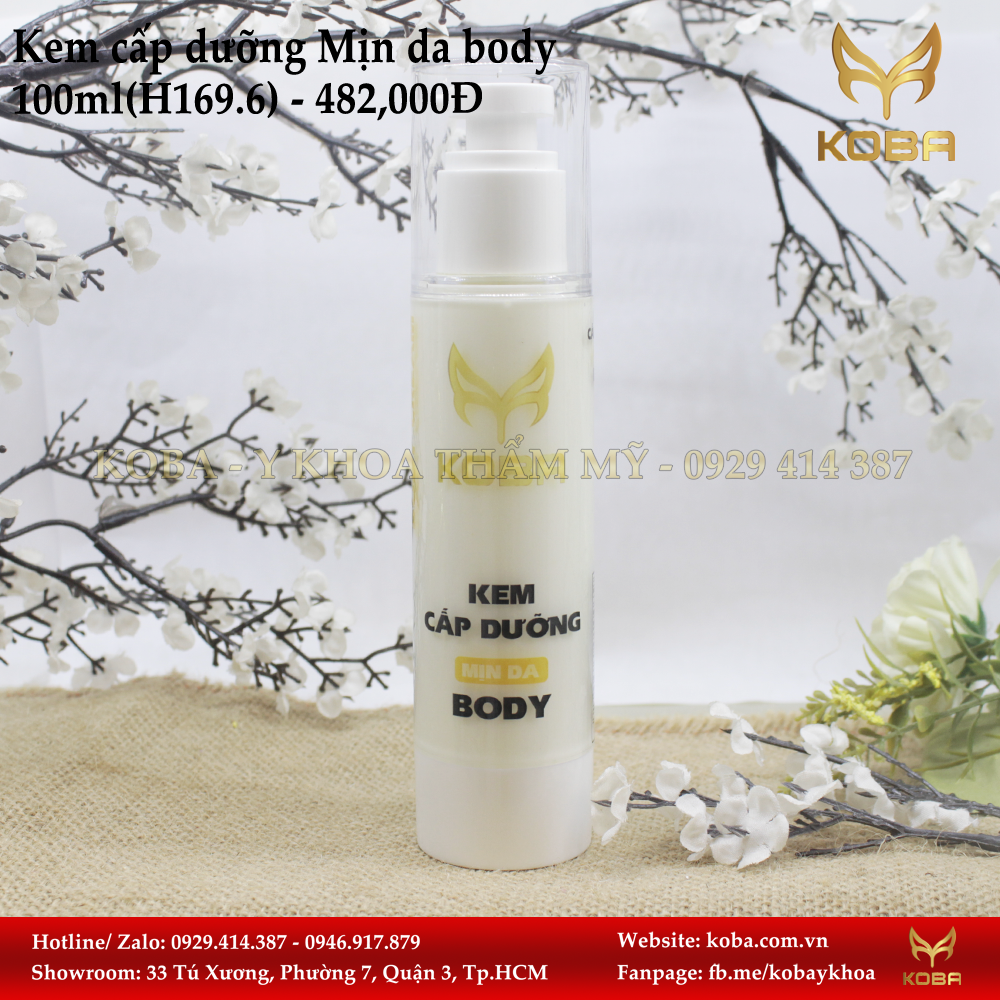 Kem cấp dưỡng Mịn da body