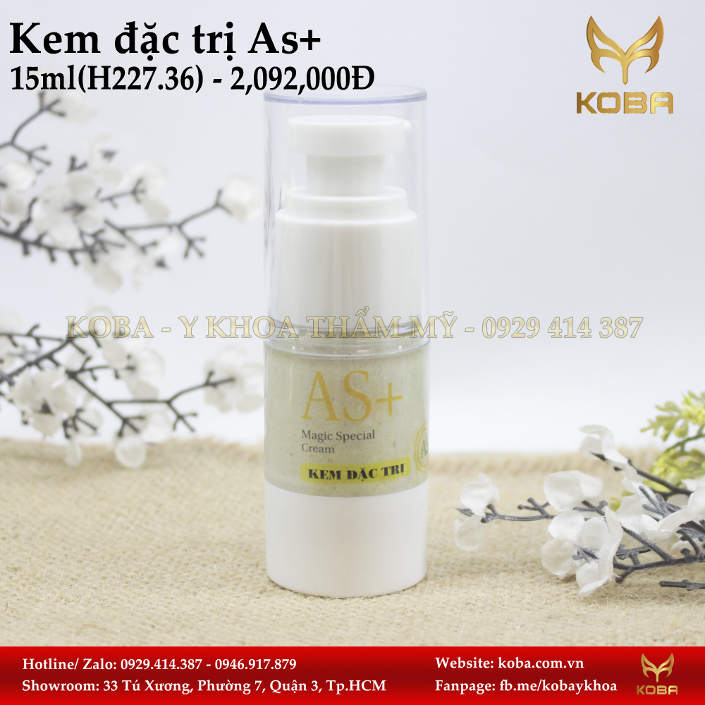 Kem đặc trị As+