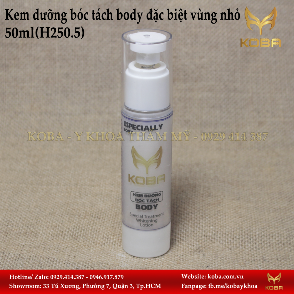 Kem dưỡng bóc tách body đặc biệt vùng nhỏ 50ml
