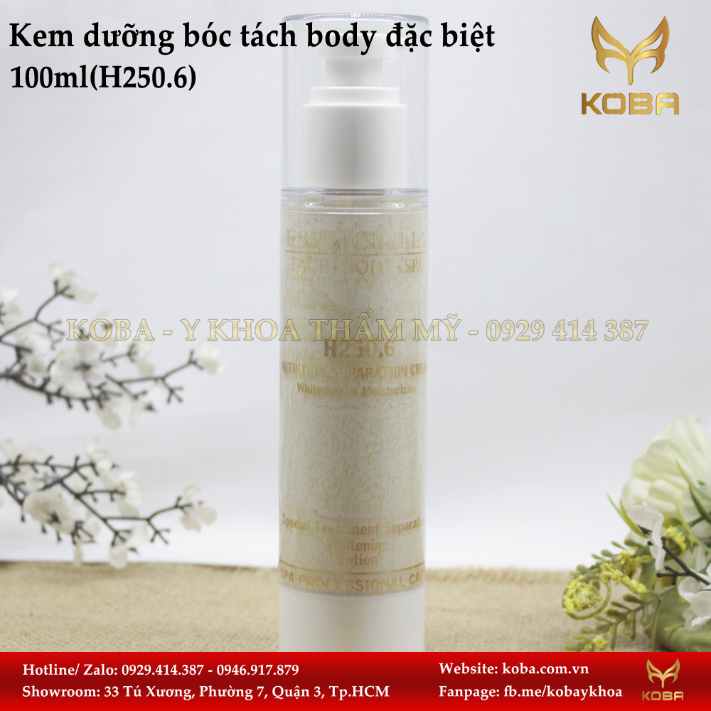 Kem dưỡng bóc tách body đặc biệt