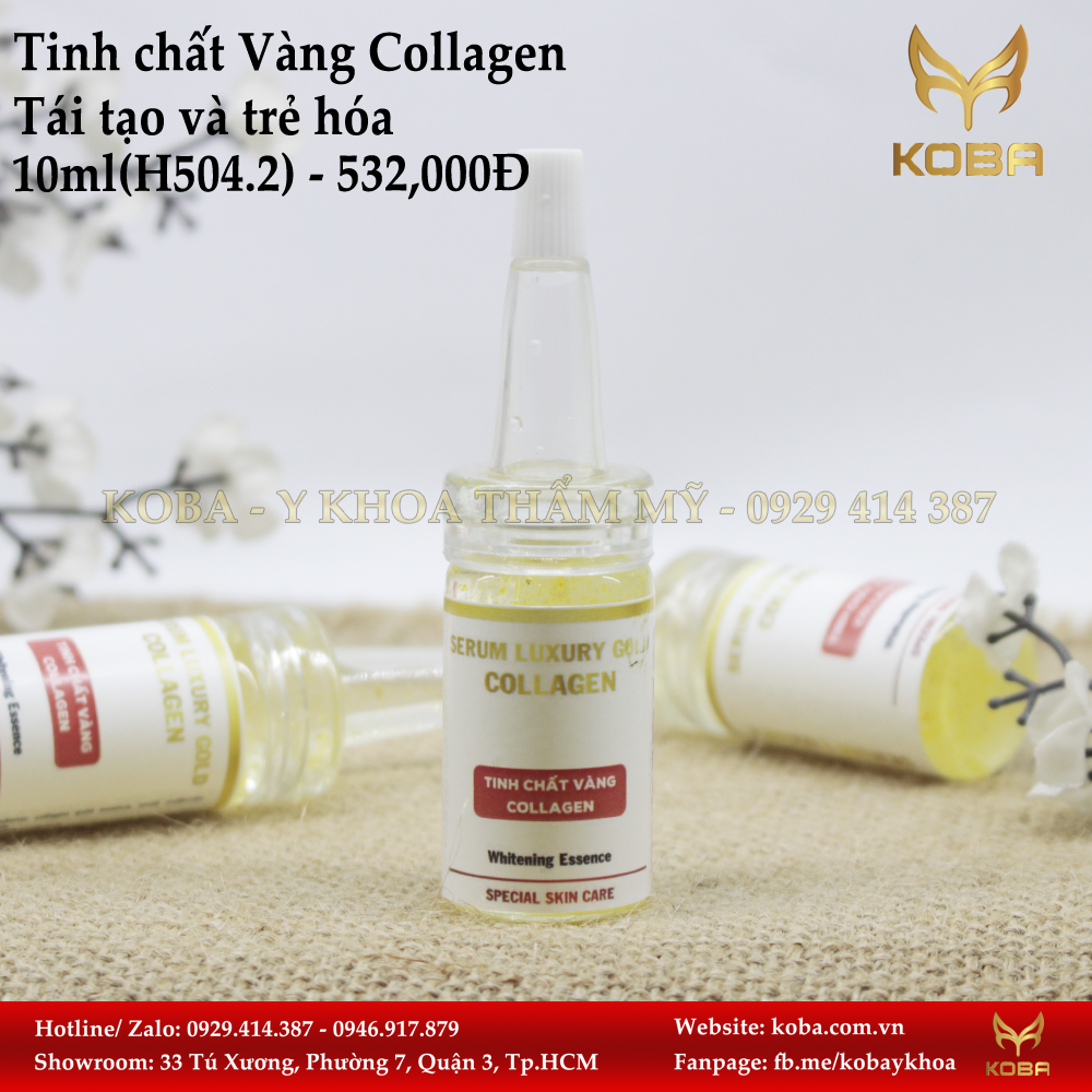 Tinh chất Vàng Collagen Tái tạo và trẻ hóa