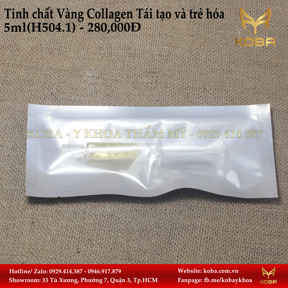 Tinh chất Vàng Collagen Tái tạo và trẻ hóa