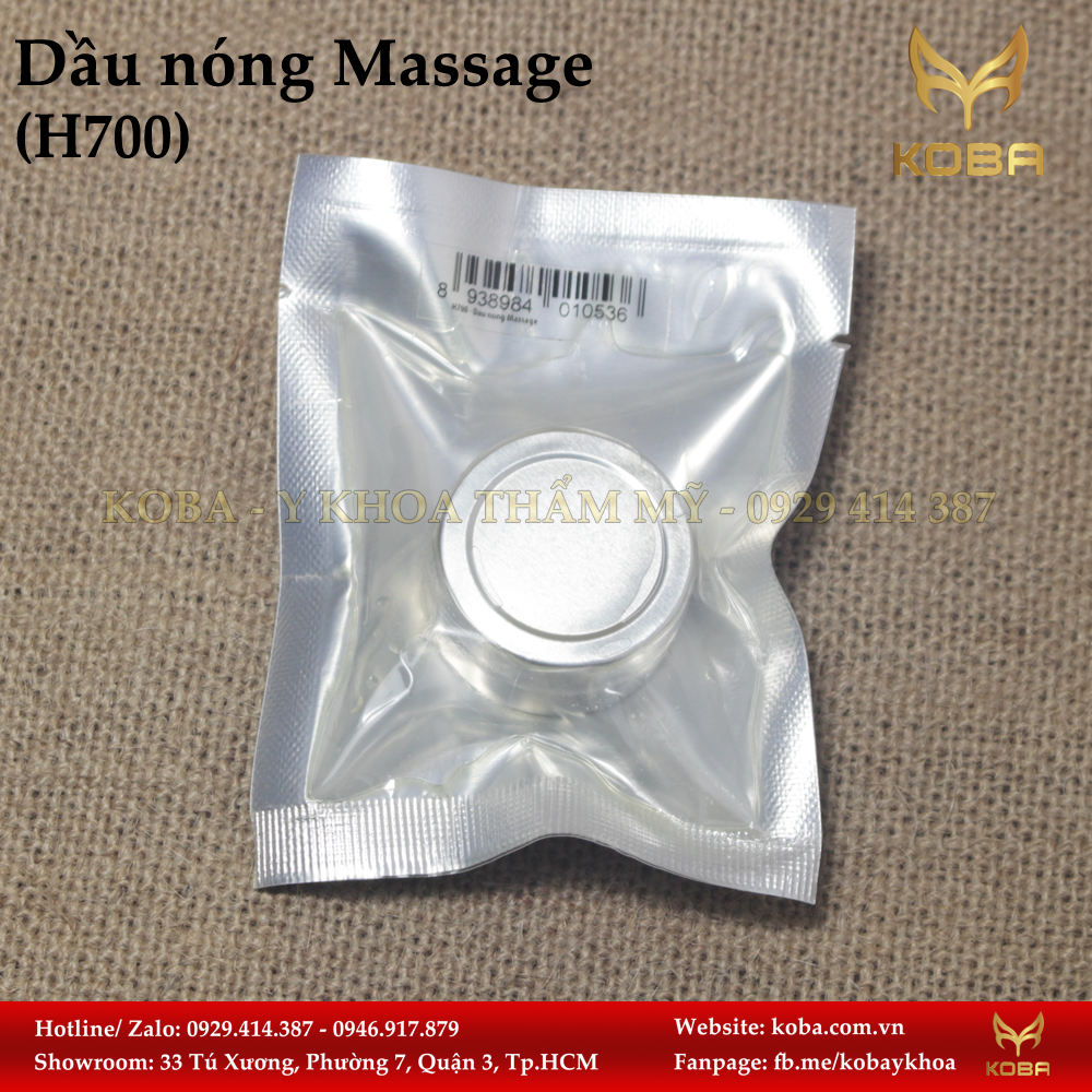 Dầu nóng Massage