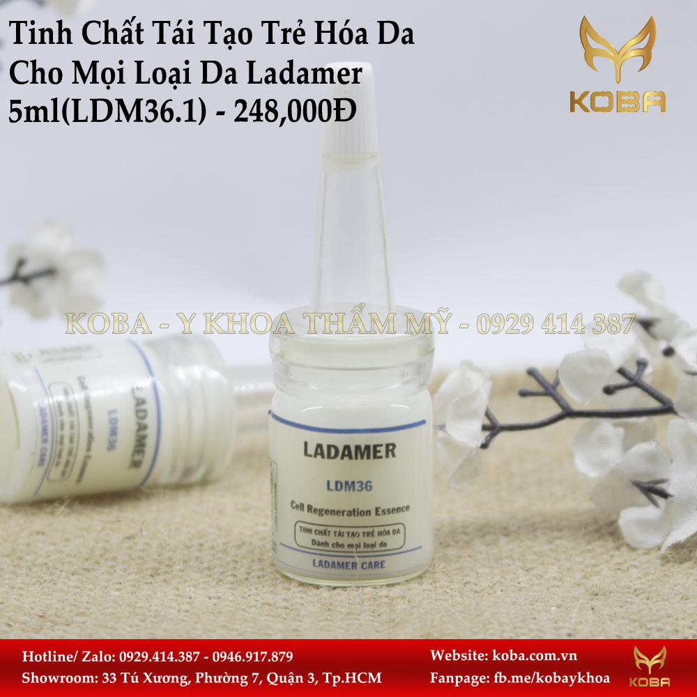 Tinh Chất Tái Tạo Trẻ Hóa Da Cho Mọi Loại Da Ladamer