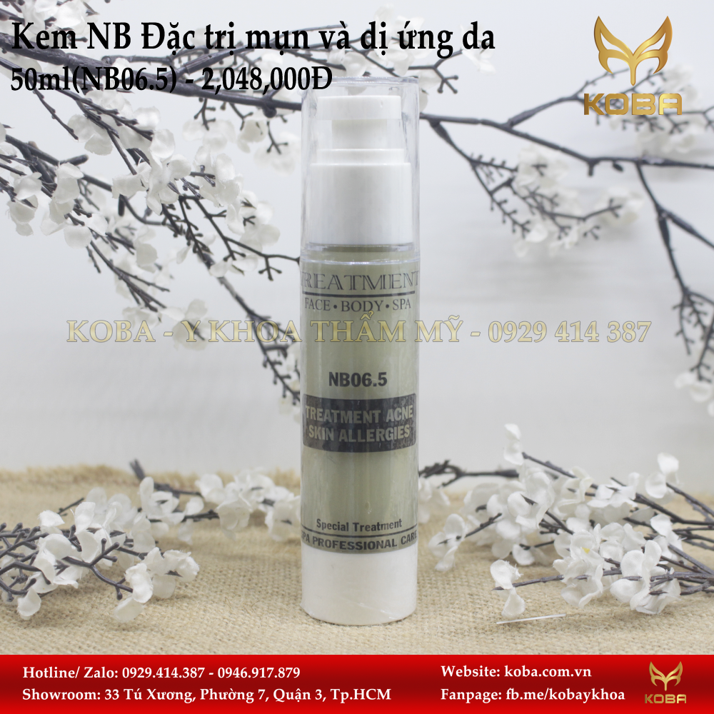 Kem NB Đặc trị mụn và dị ứng da