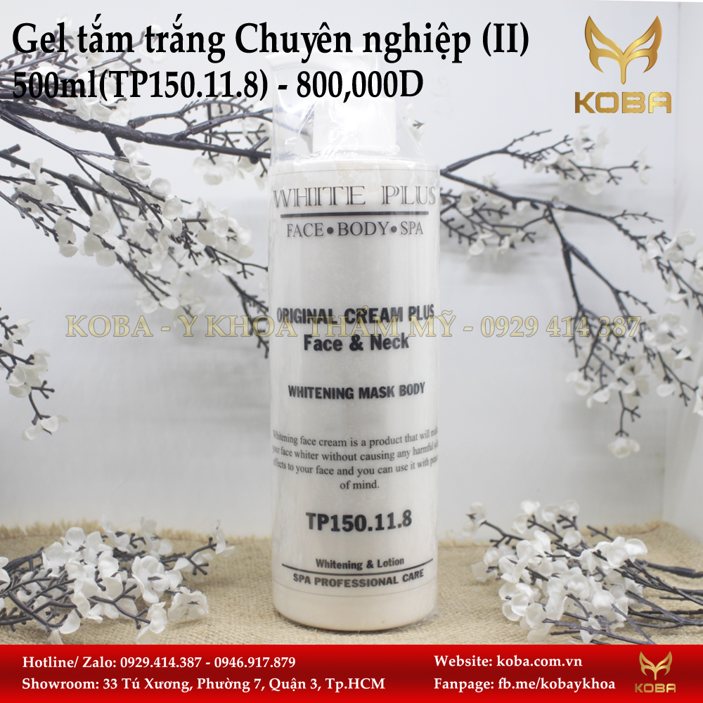 Gel tắm trắng Chuyên nghiệp (II)