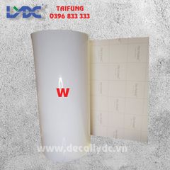 DECAL PVC TAIFUNG TRẮNG (W)